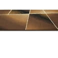 thumbnail image 4 of Allstar Modern Accent Rug with Intersecting Line design Tan 5' x 8' 5' x 8', 4 of 5
