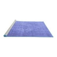 thumbnail image 2 of Ahgly Company Machine Washable Indoor Rectangle Persian Blue Traditional Area Rugs, 2' x 4', 2 of 4
