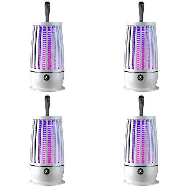 Bug Zapper Trampa Lámpara USB Recargable Interior Eléctrico () Blanco