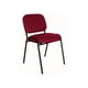 thumbnail image 1 of Offiho, Silla de Visita para Oficinas, Consultorio, Salas de Espera, Tapiz de Tela color Vino, 1 of 6