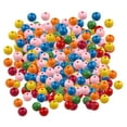 thumbnail image 1 of KLKCMS 500pcs Wood Wooden Spacer Beads Assorted Color Round Loose Beads for DIY Craft - 12mm, 1 of 9