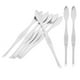 thumbnail image 3 of Juego de 8 herramientas de acero inoxidable para comer cangrejos, tenedores y palillos multifuncionales para uso en la cocina, herramienta para recoger patas de cangrejo., 3 of 8