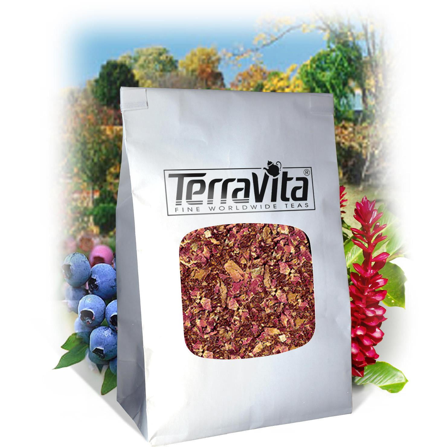 Cherry Rose Rooibos Tea (Loose) (8 oz, ZIN: 510528) by TerraVita