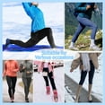 thumbnail image 4 of SMZ Women's Fleece Lined Leggings Water Resistant Thermal Winter Warm Tights High Waisted with Pockets Running Gear, 4 of 8