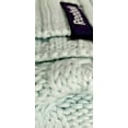 thumbnail image 5 of REEBOK Large Knitted Scarf & Small Mitten Gloves SET Woolen Thick Cosy High Quality Turquoise, 5 of 7