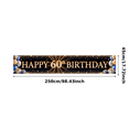 thumbnail image 3 of Gold Design Banner Balloon Arrangement 60th Birthday Decor for Birthday Celebration Anniversary Event Indoor Party, 3 of 9