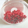 thumbnail image 3 of MesaSe Toddmomy 100 Pcs Rouges Carte Push Tacks pour Planche de Liège & Mur, 3 of 6