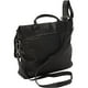 thumbnail image 2 of Sharo Bolso Bandolera de Piel Negra, 2 of 5