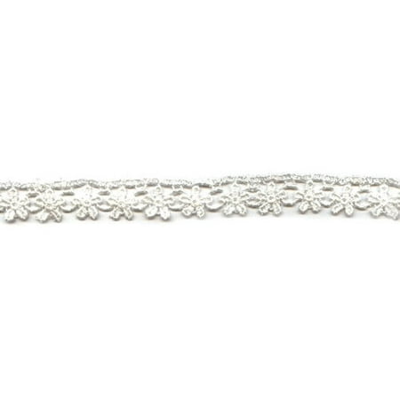 Berwick Offray Majesty White Lace Ribbon