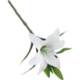 thumbnail image 2 of 6 Pack Artificial Lily Flowers Real Touch Fake Lilies Flowers for Home Wedding Bouquets Home Hotel Party Decor Graves Arrangement, 2 of 6