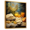 thumbnail image 2 of Designart "The Passover Feast With Matzah In Judaism" Judaism Floater Framed Wall Decor, 2 of 5