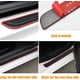 thumbnail image 3 of protectores de umbral de puerta de coche, adhesivos para coche, lámina adhesiva para protección de umbral de puerta, placa protectora de PVC blando (Tesla), 3 of 5