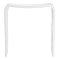 thumbnail image 3 of Ancona Banc de Douche en Pierre Acrylique Pure 17” en Blanc Mat, 3 of 8