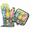 Multicolor 1, variant on CURLYOOT Red Apples Oven Mitts and Pot Holders Sets of 2, Non-Slip Washable Fruit Apples Hot Pads and Oven Gloves for Kitchen Cooking Baking