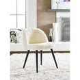 thumbnail image 2 of Elle Decor Cami Vanity Chair in French Cream, 2 of 7