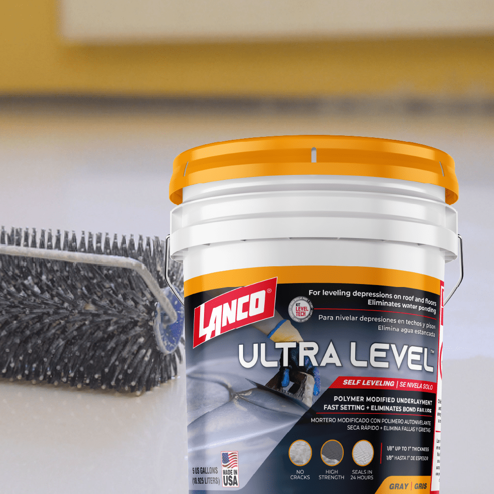 Lanco Ultra Level, Mortar Mix Underlayment Grey Finish, 40 Pound