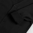 thumbnail image 6 of Coerni Girls V-Neck Cardigan Basic Slim Fit Crewneck Sweater Toddlers Uniform Casual Long Sleeve Button Front Coat Knit Outerwear, 6 of 9