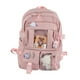 thumbnail image 1 of Mochila Kawaii de gran capacidad con bonitos accesorios de oso para la escuela, mochila escolar japonesa con múltiples bolsillos para adolescentes., 1 of 14