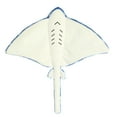 thumbnail image 6 of Aurora - Large Blue Destination Nation - 19" Stingray - Adventurous Stuffed Animal, 6 of 6