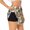Black, variant on Retro With Joysticks Printed 2 in 1 Women's Workout Shorts for Athletic Gym Running Shorts with Phone Pockets-