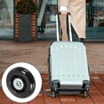 thumbnail image 5 of Uxcell 60x18mm Luggage Suitcase Replacement Wheels PU Swivel Caster Wheels Repair Kit Set of 2, 5 of 6