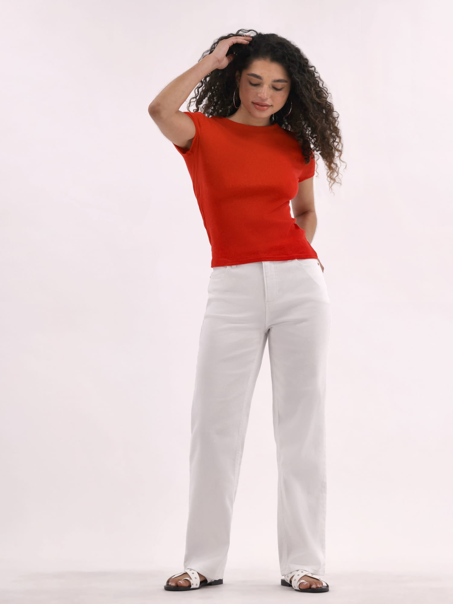 No Boundaries Women's Plus High-Rise Straight Leg Jeans, 30” and 32" Inseam, Sizes 00-24W