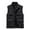 Black, variant on Aueoeo Men's Work Jacket Standing Collar Sleeveless Vests Multiple Pockets Outdoor Photography And Sports Jacket Coat