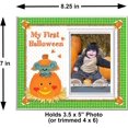 thumbnail image 4 of Expressly Yours! "My First Halloween" Pumpkin Picture Frame Keepsake for Tabletop, Holds 3.5 x 5" Photo, 4 of 6