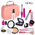 thumbnail image 1 of Juego de cosméticos de simulación para niños, juguetes para jugar a las casitas, maquillaje de simulación, lápiz labial, pintura para uñas, juguetes educativos, juego de maquillaje para niñas, 1 of 5