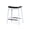 White, variant on 30" Bar Saddle Stool with Beautiful Finish for Bar Aesthetic
