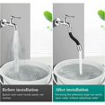 thumbnail image 4 of Innovative Wall-Mounted Faucet Extension Tube, Contemporary European Style 360 Degree Swivel for Kitchen Sink, Easy Installation with Stainless Steel Components, 4 of 5