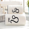 thumbnail image 5 of Xuniizn Bath Towel and Wash Cloths Set: Bath Towelx2, 100%Polyester, Highly Absorbent & Fade Resistant, 5 of 8