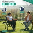 thumbnail image 6 of Sunnyfeel Camping Directors Chair, Heavy Duty,Oversized Portable Folding Chair with Side Table, Pocket for Beach, Fishing,Trip,Picnic,Lawn,Concert Outdoor Foldable Camp Chairs, 6 of 8