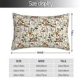 thumbnail image 2 of Kdxio Cotton Pillow Cases 14"x20" Pillowcases,Soft and Breathable Bedroom Pillow Cases-Mushroom Garnish, 2 of 8