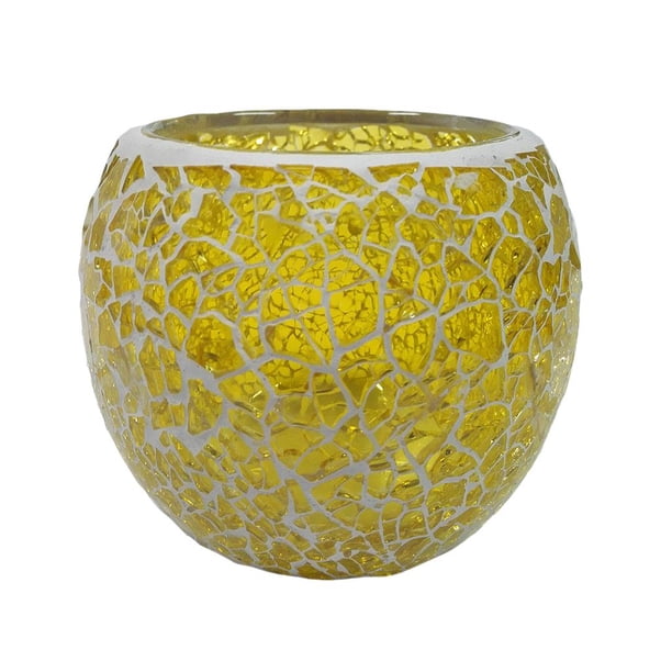 candeliere de de Mosaico Tealight Votive Titular de Adornos C