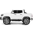 thumbnail image 4 of Patiojoy 2-Seater Electric Kids Ride On Car Licensed Benz Toy Car with Remote Control White, 4 of 6