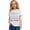 White, variant on Gaexia 100 Days of Short Sleeve Shirts 10-12 Solid Color T Shirt Top Kids Regular Back To School Kids Clothes Casual Casual Summer Tops