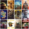 thumbnail image 2 of Disney-pintura de diamantes 5D de Star Wars, Kits de punto de cruz, bordado de dibujos animados, mosaico de bebé Yoda de navidad, regalos de decoración del hogar, 2 of 4