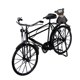 thumbnail image 5 of Bicicleta de Bicicleta de Hierro Hecha a Muñecas Decoración de Jardín de Hadas Escenas de Regalo para Niños Color Negro Zulema Dollhouse Miniature Bike, 5 of 6