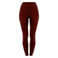 thumbnail image 3 of YOTMKGDO Yoga Pants Women, Jeggings for Women, Yoga Nude Yoga Hidden Waist Tight Women'S Pants Solid High Pants Color Fitness Yoga Pants, Red XS, 3 of 5