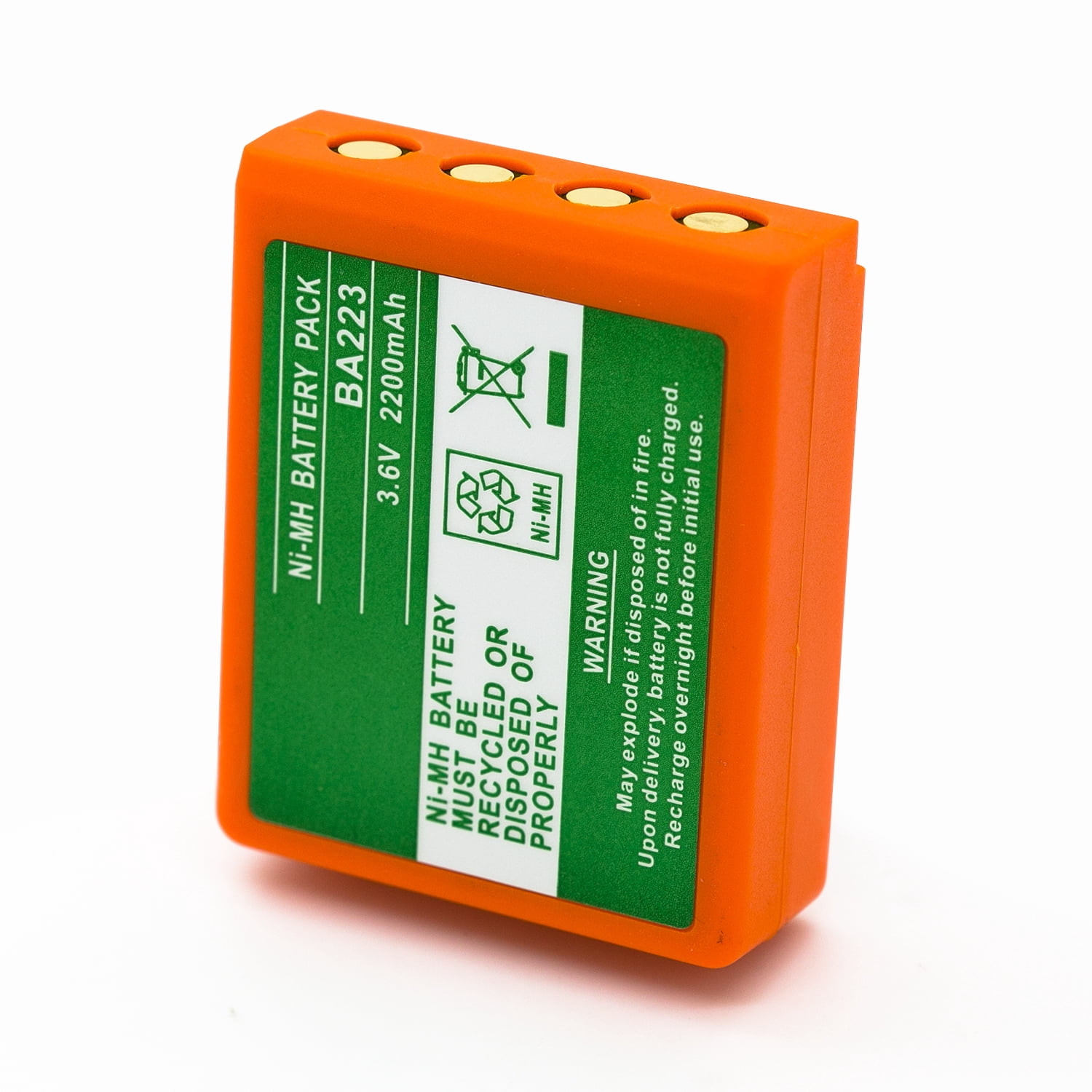 3.6 V 2200MAH NI-Mh Crane Remote Control Battery for HBC BA223000/BA223030