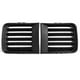 thumbnail image 1 of Car Front Bumper Fog Light Grill Cover for Nissan Pathfinder R50 1999-2004, 1 of 5