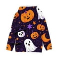 thumbnail image 7 of Odeerbi Toddler Boys Halloween Hoodies Fall Winter Pullover Hooded Sweatshirts 4-14 Years Children's Halloween Printed Hoodie Long Sleeve Top Sweatshirt Toddler Clothes Black, 7 of 7