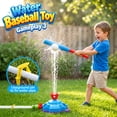 thumbnail image 5 of Flooyes 4-in-1 Water Spray Baseball Play Toys Set, Water Baseball Game Outdoor Activity, Indoor Outdoor Toys for Kids Boys Girls 6 7 8 9 10 11 12, 5 of 7