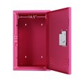 thumbnail image 4 of 24" H Metal Locker With 1 Door, Free Patchwork Vertical Lockable Storage Cabinet Organizer, For Home, Bedroom, School, Office, Daycare, Garage, 4 of 9