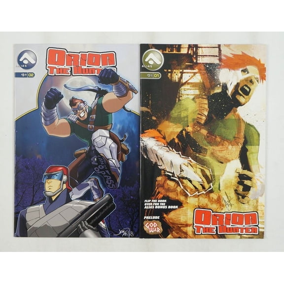 Orion the Hunter #1-2 VF/NM complete series ; Alias