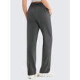 thumbnail image 2 of Weardear Tall Straight Leg High Waisted Sweatpants Womens Casual Workout Pants with Inner Drawstring and Side Pockets, 2 of 6