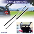 thumbnail image 2 of Unique Bargains 2 Pcs Rear Hatch Lift Support Struts Gas Spring No.8731N6 for Peugeot 207 CC (WD_) Convertible 2007 Black, 2 of 7