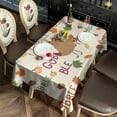 thumbnail image 2 of Fall Theme Tablecloth 60x102 Inch, Washable Polyester Rectangular Table Cover for Autumn Thanksgiving Party, Picnic, Indoor & Outdoor Dining Decor., 2 of 6