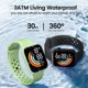 thumbnail image 4 of Reloj de pulsera deportivo con pantalla digital LED para hombres, mujeres, unisex, niños y niñas, regalo para niños, verde matcha, 4 of 5